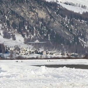 2.8K views · 51 reactions | Gulfstream G550 landing in Engadin Airport! Video @brunoboeing787 | Goal Aircraft | Facebook