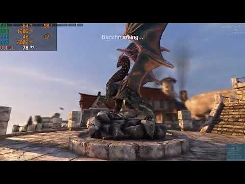 Unigine Heaven Benchmark 4.0 - Ryzen 5 4500 + GTX 1650 - High settings 1080p
