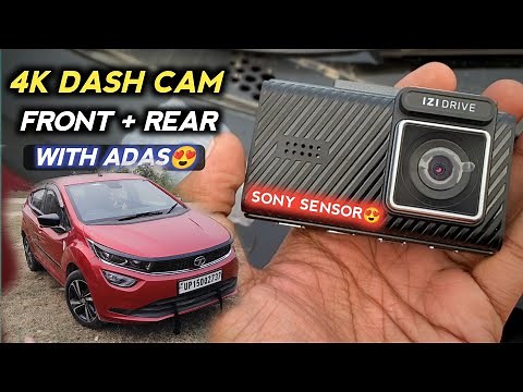 Best Dual Channel 4k DashCam With *ADAS* *GPS* | IZI DRIVE+ DashCam