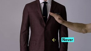 54K views · 634 reactions | How to button your suit the right way....