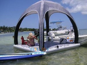 [Hot Item] Inflatable Floating Shelter with Platform