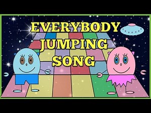 CLAP, POINT, JUMP, SHAKE, TWIST, Fitness alien action song EVERYBODY JUMPING The Bopalongsⓒ