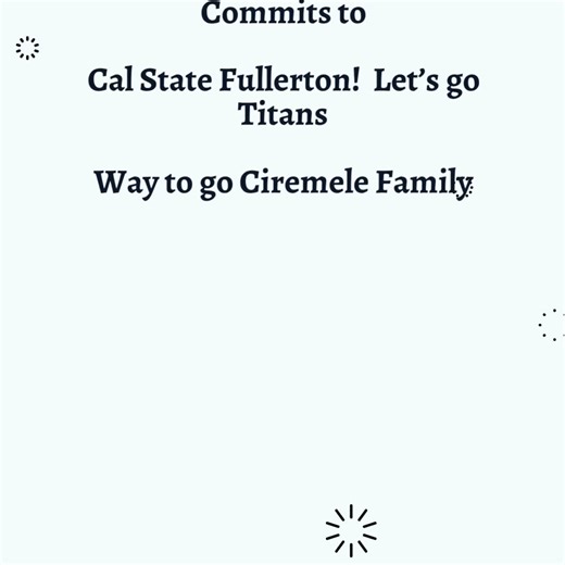 COMMITMENT ALERT!!! Baylie Ciremele Commits to Cal State Fullerton! Let’s go Titans Way to go Ciremele Family @bayliecir21 | Collegiate Sports Advocate | Facebook