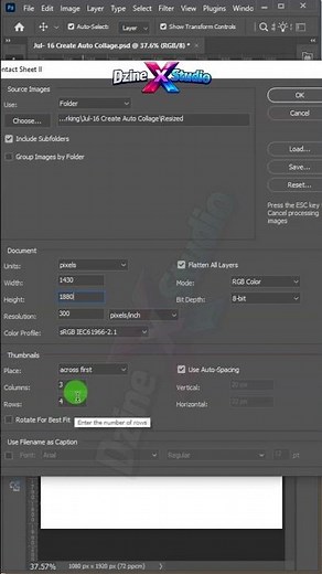 Create Auto Collage in Photoshop Easily — No Manual Work Needed!
