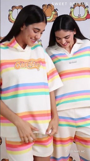 Garfield-Inspired Comfort | Women’s PJ & Shorts Sets That Feel Like a Hug | SWEET DREAMS