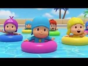 Pocoyó y sus amigos flotando en la piscina 🌈🛟 | Juego acuático para niños