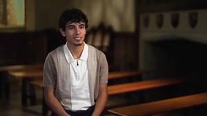 Sophomore biblical studies student Joel Batres-Mena shares a testimony of God's goodness in his life. 💙 | Bob Jones University