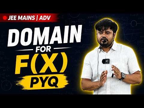 lec.9 Domain of f(x) Questions Practice | JEE Main & Adv | Career Xone
