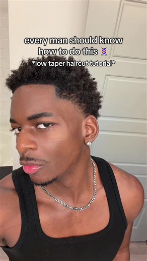 Low Taper Haircut Tutorial: Self Cuts Made Easy