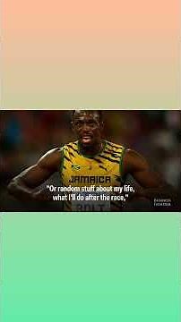 🚀 Usain Bolt reveals his REAL secret to dominating in big competitions! No magic. Just this..