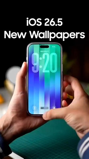 iOS 26.5 RC NEW Wallpaper Reveal! 🌟 Stunning iPhone Backgrounds