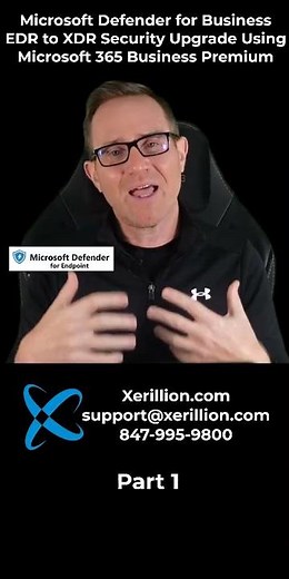 Microsoft Defender for Business EDR to XDR Security Upgrade with Microsoft 365 Business Premium #1