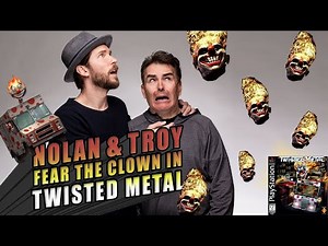 Nolan North and Troy Baker Fear the Clown in Twisted Metal