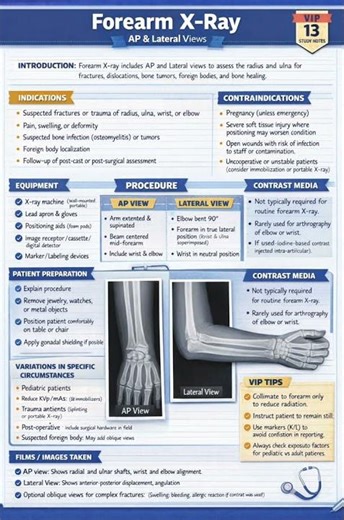 Forearm X-Ray AP & Lateral View | Radius & Ulna Anatomy + Fracture Detection | #anatomy #shorts#neet
