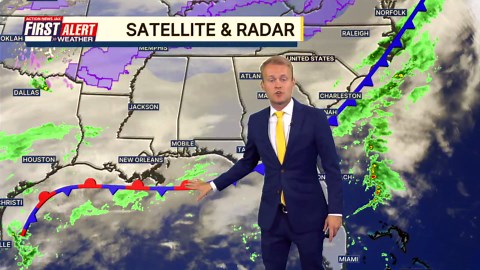 More clouds today with beneficial rain for Tuesday