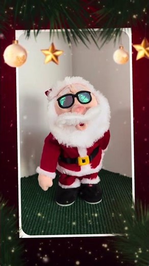 Santa claus dancing toy | Dancing Christmas toys #toys #christmas