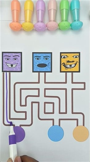 Brainrot Escape Tsunami 🌊 Cardboard Smart Pinball Challenge | Face Color Switch Game#art