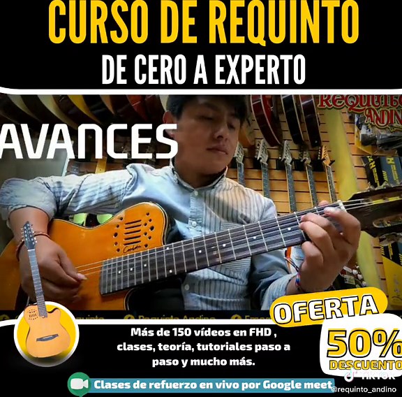 😱𝗖𝗟𝗔𝗦𝗘𝗦 𝗗𝗘 𝗥𝗘𝗤𝗨𝗜𝗡𝗧𝗢 ‼️ TE ESPERAMOS‼️918294622 👉# CLASES DE REQUINTO_ONLINE # REQUINTO PASO A PASO 👈 ⚡Aprende los Secretos del Requinto peruano Andino 💻 Formación 100% Online 💰 50% de dto paquete completo . ⚡con estos de 150 videos en HD asesorías en vivo con los alumnos⚡ 💥Clases en línea ***𝑪𝑼𝑹𝑺𝑶 𝑫𝑬𝑺𝑫𝑬 𝑪𝑬𝑹𝑶***** ✅ Mejora tu técnica de ejecución y digitación ✅ Aumenta tu destreza y velocidad ✅ Sorprende a tu público, amigos y familiares. Conoce más de nuestros
