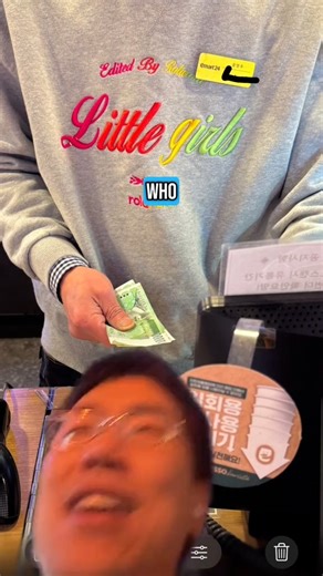 it’s always the most out of pocket random english #그린스크린 #korea | Trust.andy