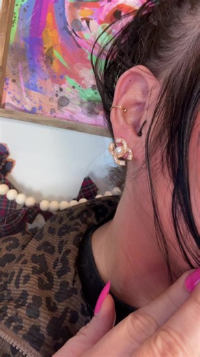 The cutest little earrings! #jewelry #everydayjewelry