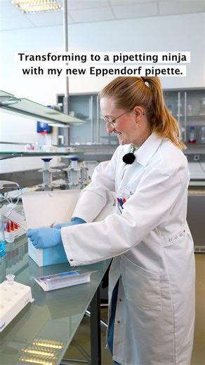 30K views · 1K reactions | Lab life feels different when you’re working with a new Eppendorf product - fast, precise, and effortless. Jana shows it in true pipette ninja style.  What’s your new Eppendorf product moment? Let us know in the comments! #Eppendorf #LabLife | Eppendorf | Facebook