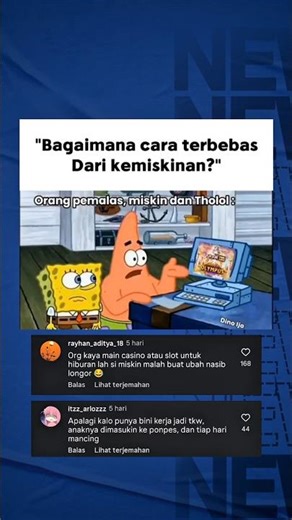 Yang main judol Gay #spongebob #meme #memedaily #shorts