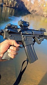 Short Barrel, Long Reach💨 #airsoft #pewpewlife #shorts #foryou