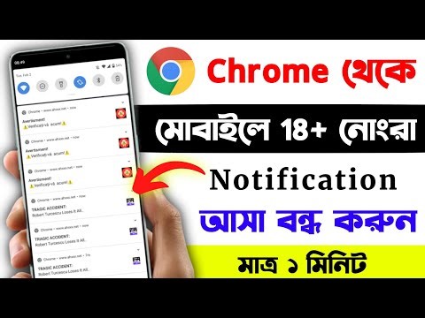 কিভাবে Chrome থেকে আসা Notification বন্ধো কোরবেন | How To Stop Chrome Bad Notification