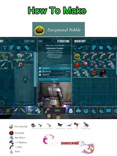 How To Make Exceptional Kibble | Ark Ultimate Mobile Edition