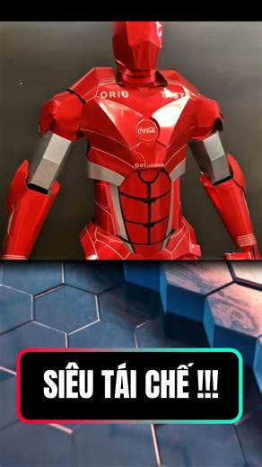 Đỉnh cao tái chế: Iron Man Armor#DIY#TaiChe#Handmade#IronMan#DoChoiDanOng