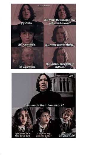 Professor Snape’s Class Be Like 😂 | Harry Potter Funny Meme #Shorts #harrypotter #funny #memes