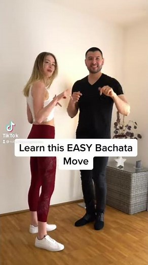 EASY Bachata Step in LESS Than 1 Minute | Beginners Bachata Tutorial