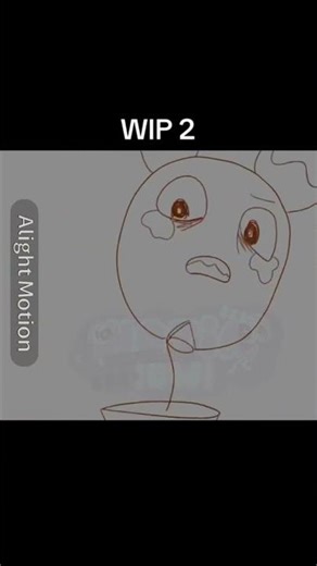 this is wip 2 of another animation #dandysworld #edit #ibispaint #art #animation #dw #sad #fypシ #Cry
