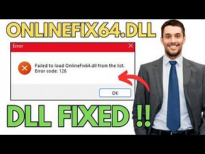 How To Fix “Failed to Load onlinefix64.dll” Error Code 126 2026 | 100%Working !!