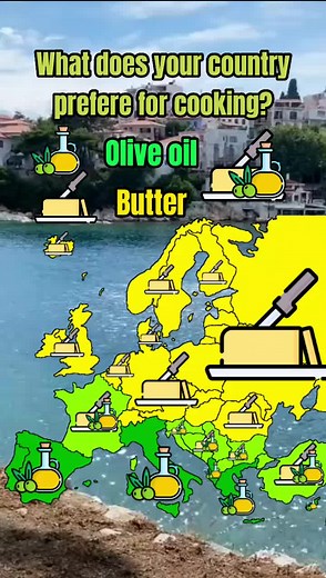 Which one do you prefere? 🇪🇺🔥#map #geography #fyp #europe #maps #butter #oil