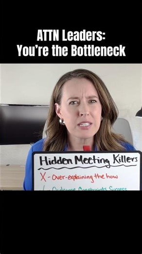 Dear Leaders, Stop Over-Explaining in Meetings