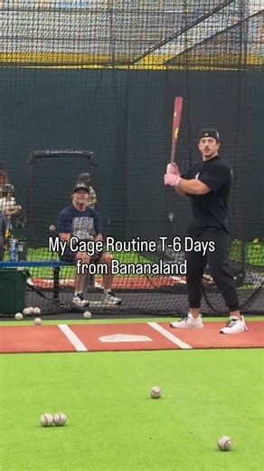 Ben Parker on Instagram: "Can’t believe I’m 6 days from a new beginning, exciting times. #bananaball #bananaland #savannah #locobeach #locobeachcoconuts #cageroutine #battingpractice #pitchingmachine #training #hitting #baseball #explorepage #fyp"