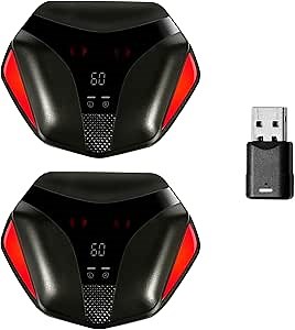 Gaming Earbuds, AlienBuds【2023 Launched】, Wireless Gaming Earbuds for PC, PS4, PS5 and Switch with USB Dongle, Multi-Point Connection with 30ms Low Latency (Two Bundle)