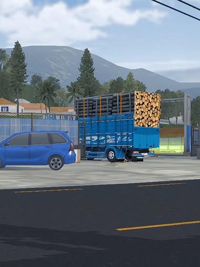 Game Bus Simulator Indonesia: Truk Oleng Adventures