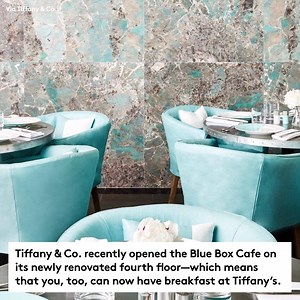 Now you can have Breakfast at Tiffany's for real. http://vntyfr.com/BzcUDRL | Vanity Fair