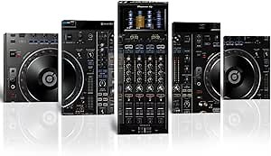 Wall HDQ Music Canvas Wall Art 5 Piece Audio Pictures DJ Wall Decor Musical Equipment Print Painting for Music room Recording Studio Living Room Bedroom Decor Gifts for Musician (60" Wx32 H)