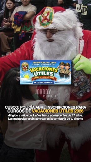 Curso de Vacaciones Útiles 2026 en Cusco