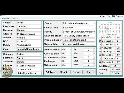 How to Create Student Management System with MySQL Database in C# - Full Tutorial