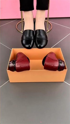 Black Round Toe Slip-On Loafers Classic Style #loafers #fashion #shortsfeed