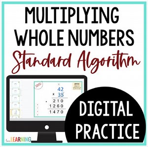 Multiplying Whole Numbers - Google Slides™ Activity