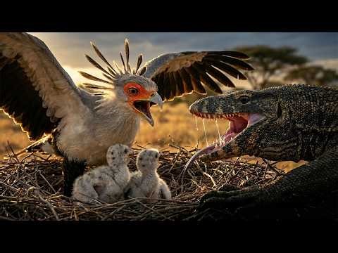 Secretary Bird: 220 Days From Egg to Survivor | Animals Life