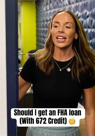 FHA vs Conventional with a 672 credit score - which is better? Most people assume “conventional is always cheaper.” But in the high-600s, FHA can beat conventional on payment because conventional rates PMI get more expensive as scores drop. FHA’s catch: an upfront mortgage insurance fee. Conventional’s catch: your rate and PMI are more score-driven. If you’re around a 670 score, run both options before you decide. #realestate #mortgagetips #firsttimehomebuyer