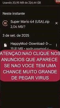 como instalar o emulador de Nintendo 64 e como instalar a ROM de Mario 64 no celular