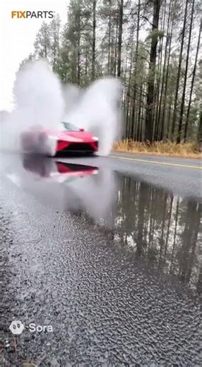 Cars vs Giant Water Splash Test #1 by Fixparts Online #experiment #auto #car #cars #truck #asmr