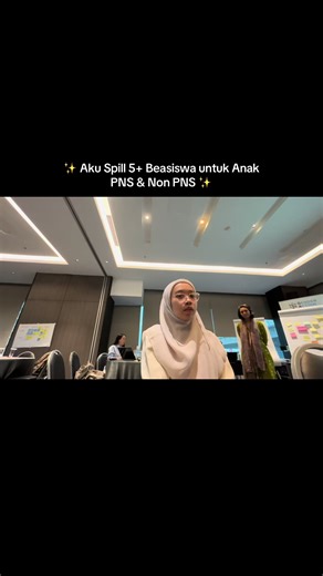 ✨ 8 Beasiswa untuk Anak PNS & Non PNS ✨ (Tanpa SKTM tetap bisa daftar 👀) 1. Beasiswa Unggulan 📅 Perkiraan buka: Juli 2026 🎁 Benefit: biaya kuliah full, uang saku, biaya buku 👤 Jenjang: S1/S2/S3 🔗 beasiswaunggulan.kemdikbud.go.id 2. Beasiswa PPA 📅 Perkiraan buka: menyesuaikan kampus 🎁 Benefit: bantuan dana pendidikan per semester 👤 Jenjang: D3/S1 🔗 cek web kampus masing-masing 3. Beasiswa Garuda 📅 Perkiraan buka: Mei–Juni 2026 🎁 Benefit: biaya pendidikan, tunjangan buku & transportasi 